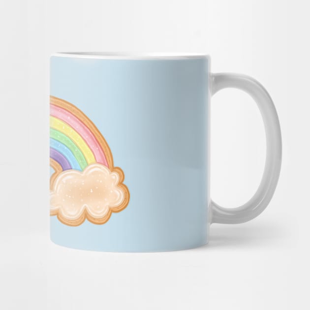 Sugar Cookie Rainbow Cloud by MidaDesigns1